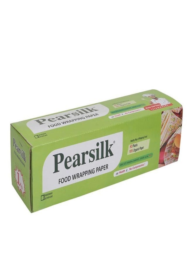 PEARSILK ورق زبدة بيرسيلك، 1 كجم، لفة جامبو للخبز، ورق خبز متخصص لصنع الكيك، غير لاصق، مناسب للميكروويف، ورق تغليف الطعام، عبوة من قطعة واحدة - Image 2